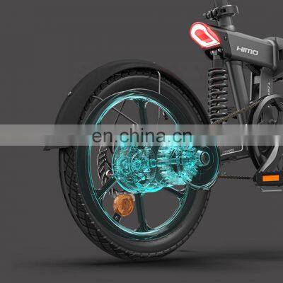 New Original HIMO Z16 Folding Electric Bike 16 Inch Removable Lithium Battery Electric Bike 25 km /h Top Speed 80 km Range of 3 photo-4