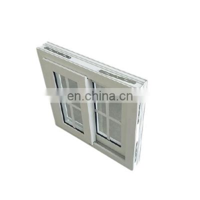 China high euro standard and qualified EOSS sliding exterior window with stained glass