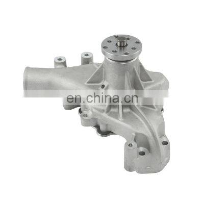 High Flow Volume Small Block Chevy Water Pump Long Type Natural Chrome Aluminum SBC Water Pump