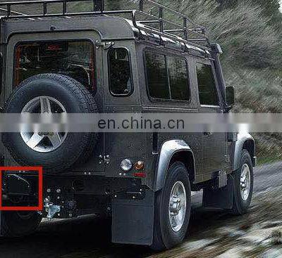 4X4 Car Exterior Accessories Body Parts Steel Iron Rear Door Footstep Tailgate Steps Fit for Landrover Defender Black Powder photo-4