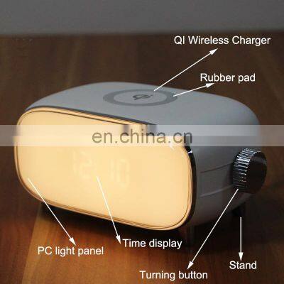 New Alarm Clock Speaker Bluetooth Simulate Sunrise And Sunset Wake Up Light photo-4
