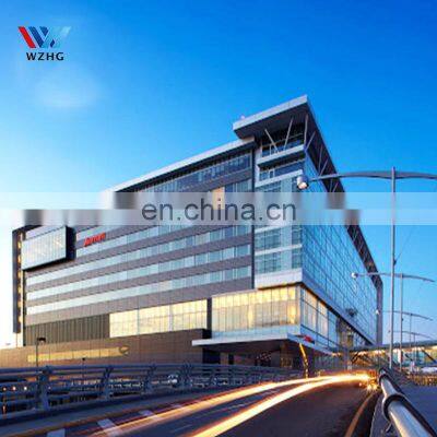 WZH GROUP Peb Custom Factory Design Steel Structure Prefab Steel Warehouse/workshop/office/hotel Prefab Houses Modern Hotel WZHG