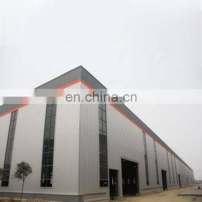 Light Material Prefabricated Workshop Warehouse Factory Steel Structure on sale