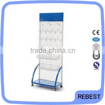 Metal Material Stainless Steel Display Rack