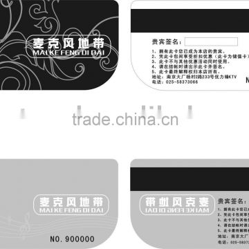 printing pvc irregular CARD from china factoy