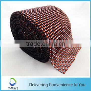 Fashion All Colors Decorative Poly Mesh Ribbon Hot Diamante Style Ribbon Wrap Crafting Bridal