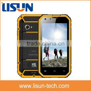 shockproof waterproof rugged mobile phone MTK6572 4.5 inch IPS screen 3G smartphone Android 4.4                        
                                                Quality Choice