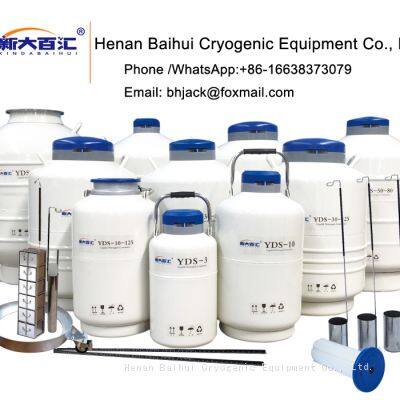 Nitrogen Cylinders Sale Used 30 Litres Wide Open Liquid Nitrogen Thermos for Insemination photo-5