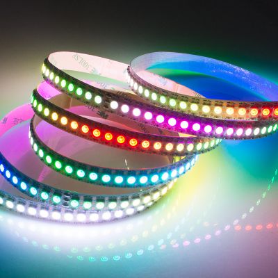 RGB LED Strip Light Addressable WS2812B UCS2904 SMD5050 SK6812 Pixel Smart Light Strip RGB WS2811 SK6815 RGBW Digital LED Strip