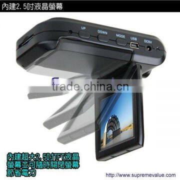 Newest!!! Real hd camera car black box with 2.5'' colorful monitor