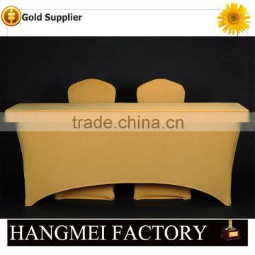 Spandex Table Cloth Polyester Banquet Wedding Cheap Table Cloth photo-4