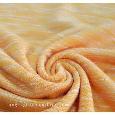 New Style 95% Rayon 5% Spandex Slub Single Jersey Fabric For Dress photo-3