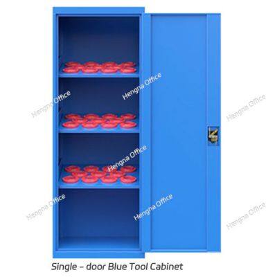 Hengna BT50DJG22 Tool Cabinet With Single-Glazed Door H1800×W620×D500mm Blue/White/Dark Gray Color Options for Small Garage photo-3