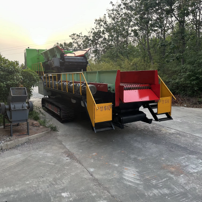 Soil Stone Separator, Roller Screener, Crawler Mobile Roller Screen for Mud Rock Separation photo-5