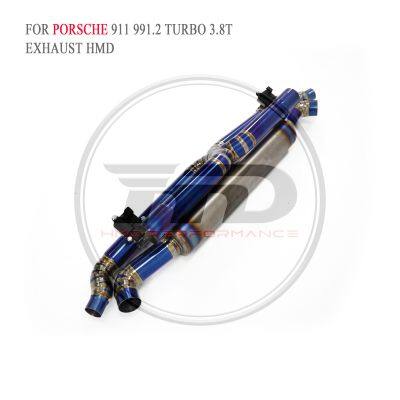 HMD Exhaust System Performance Catback for Porsche 911 991.2 /991.2 GT3 /991.2 Turbo 2015-2017 Sport Headers Whatsapp +86 18946955156