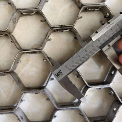 Refractory Lining Supplier Stainless Steel Hexmesh/Hexsteel Metal/Hex Grid
