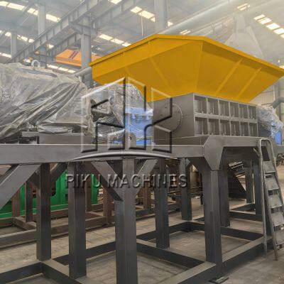 Industrial Scrap Iron Copper Crusher Aluminum Recycling Machine Car Crusher Double Shaft Metal Shredder photo-4