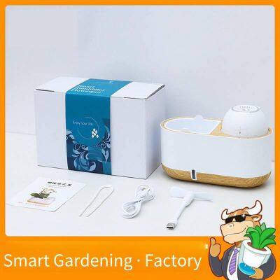 Smart Planting Flower Pot Humidifier, Manufacturer's Product, Business Gift, a Labor-saving Water-storage and Humidifying Gadget for the Lazy