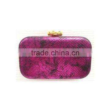 Soft Disseminated texturesquare clutch bag