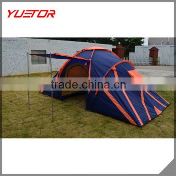 Double Layers 2 room 1 hall large capacity Type heavy duty family tent