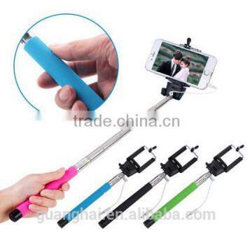 Popular Extendable wired Selfie Stick Monopods for digital products                        
                                                                                Supplier's Choice