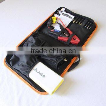 Portable Power Bank, Battery, LED Flashlight, Jump starter