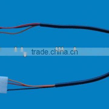 UL 1007 22AWG 2pcs wire crimp2.54 pitch terminal & 5mmLED