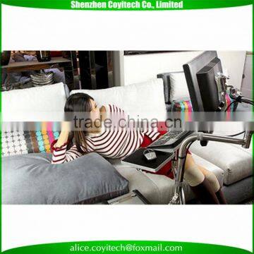 Iron Computer Desk With Tempered Glass Computer Desk With Assembly Insturctions photo-3