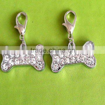 Bone pendants for pet collars