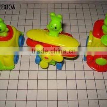 small promotion toys/ small pull back cartoon plane