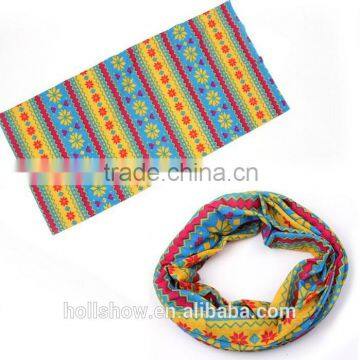 Custom Microfiber Magic Neck Tube Multifunctional Seamless Bandana