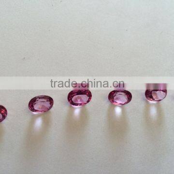 Oval Cut Pink Topaz Gemstone