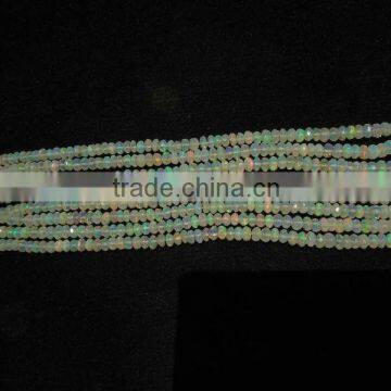 Opal Facected Beads
