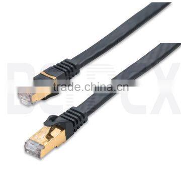 Ethernet Jumper Cable RJ45 Flat Cable SSTP CAT6a Patch Cord