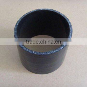 Black 4" Silicone Coupler