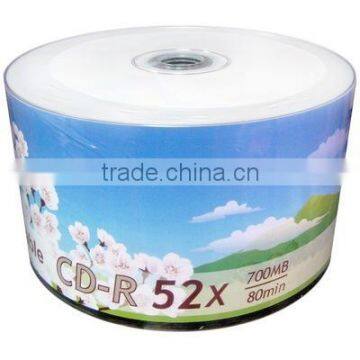 Wrhite CD R Printable, cd Blanks for Recording, Cd-r Capacity 700MB photo-3