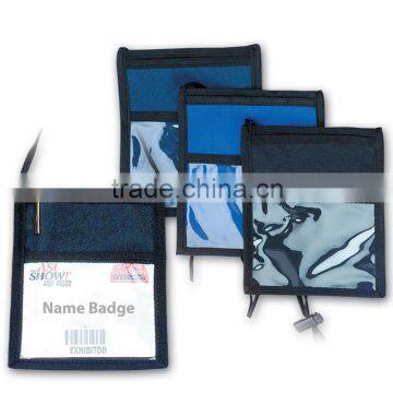 wholesale wallet badge holder exhibitor name badge