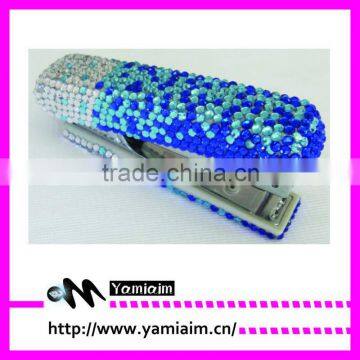 fancy Crystal Stapler,stuudy stapler, rhinestone office stationery