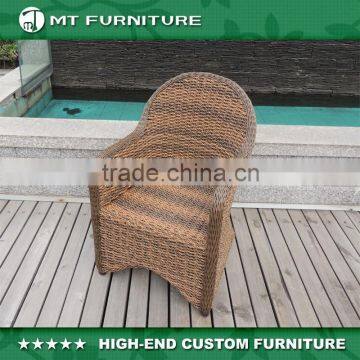 Round Wicker Garden Furniture Patio Chair