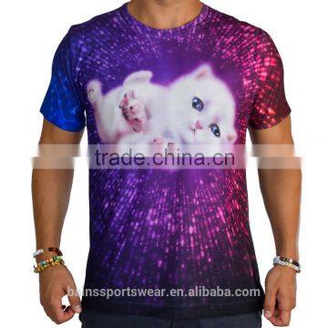 Nice pattern 3d t-shirt/animal 3d printing t-shirt/custom t-shirt 3d