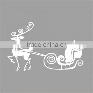 ALFOREVER Christmas Santa's Sleigh Decal - Christmas Decal photo-6