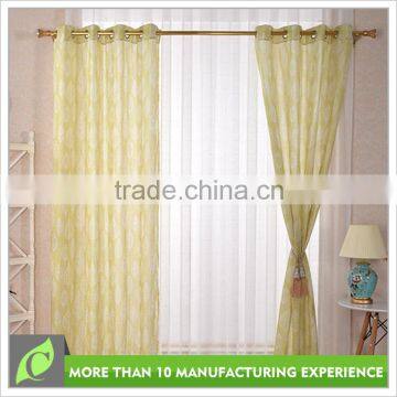  China Cheap price Classical Transparent voile print curtain