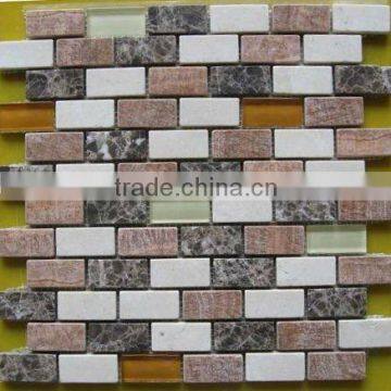 natural stone mosaic in various color for wall