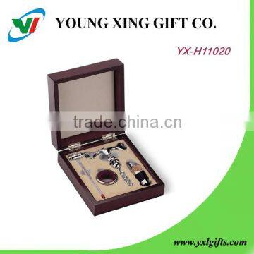 Hot Seller Wine Accessory Set for Bar,wine Accessory Set With Wooden Box