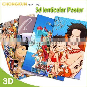 Made in china large size lenticular 3d poster