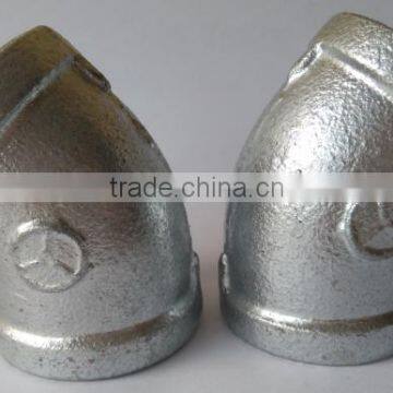 Malleable cast iron pipe fitting, gi pipe fitting elbow, 120 elbow, UL&FM certificated, EN10242 certificated