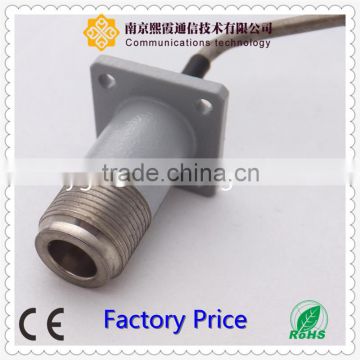 n pcb connector Hot sale male straight rf connector clamp n cut XiXia Communication