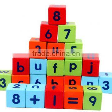 Direct Manufacturer Letter Printing Blocks Learning Wooden Blocks Wooden Letter Blocks photo-3