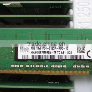 Low price wholesale ! DDR4 4g 8g 16g 32g ddr4-2133mhz PC4-17000 REG server ram