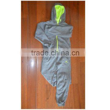 Custom design 100% cotton running in the winter sports track suit